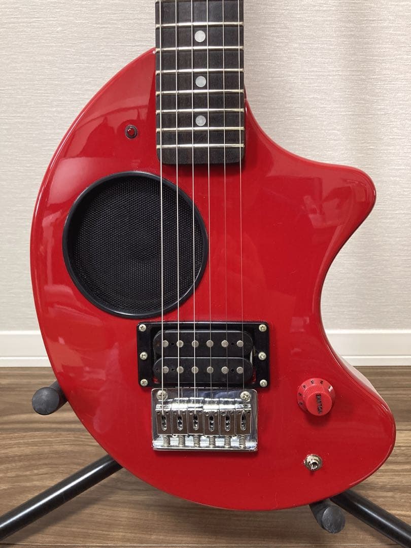 超美品 FERNANDES ZO-3 フェルナンデス 赤 レッド 弦新品
