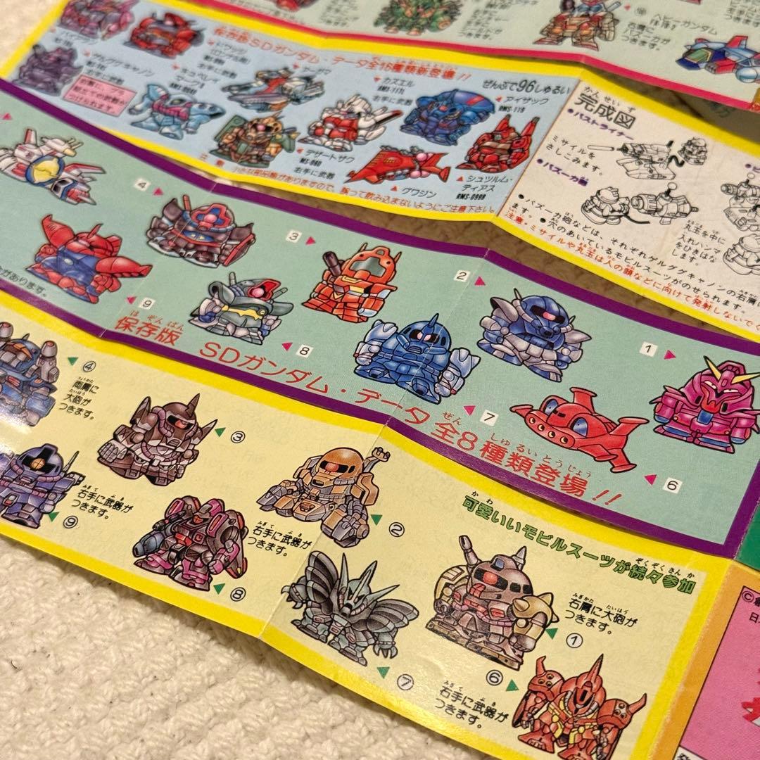 SDガンダム 付属シールセット