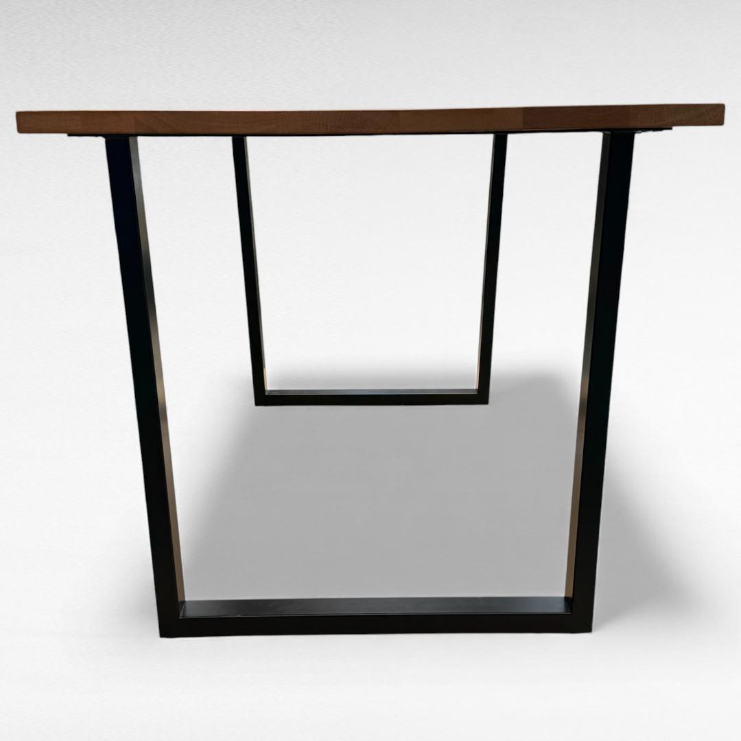 高野木工 グラム ダイニングテーブル160 オーク スチール 大川家具 状態良好