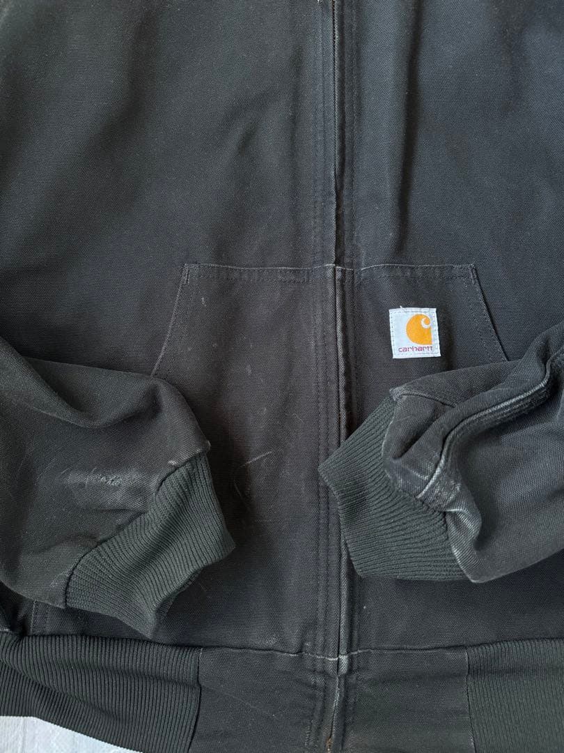 Carhartt アクティブジャケット　USA製　ブラック