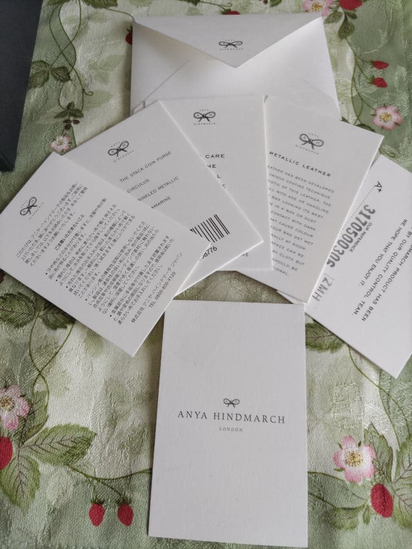 新品未使用アニヤハインドマーチ　ケース　ミニバッグ　チャーム　キーホルダー