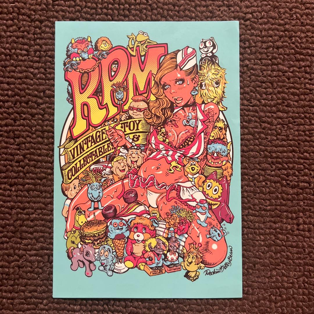 エロスティカ・ロッキンジェリービーン・ハンカチ・クリアファイル・うちわ・チラシ