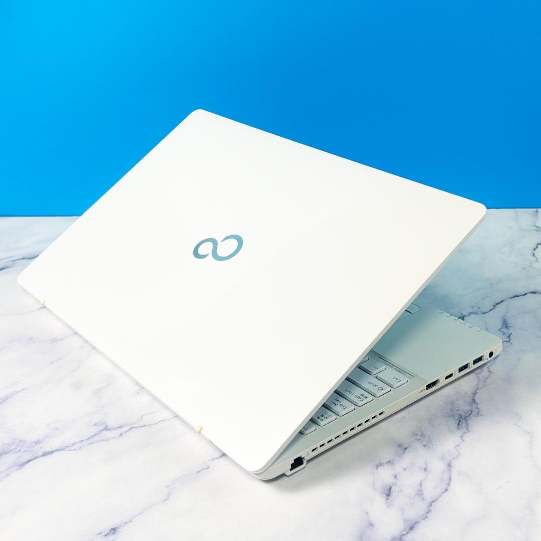 Corei7・16GB・SSD・DVDマルチ・Win11・ホワイトノートパソコン