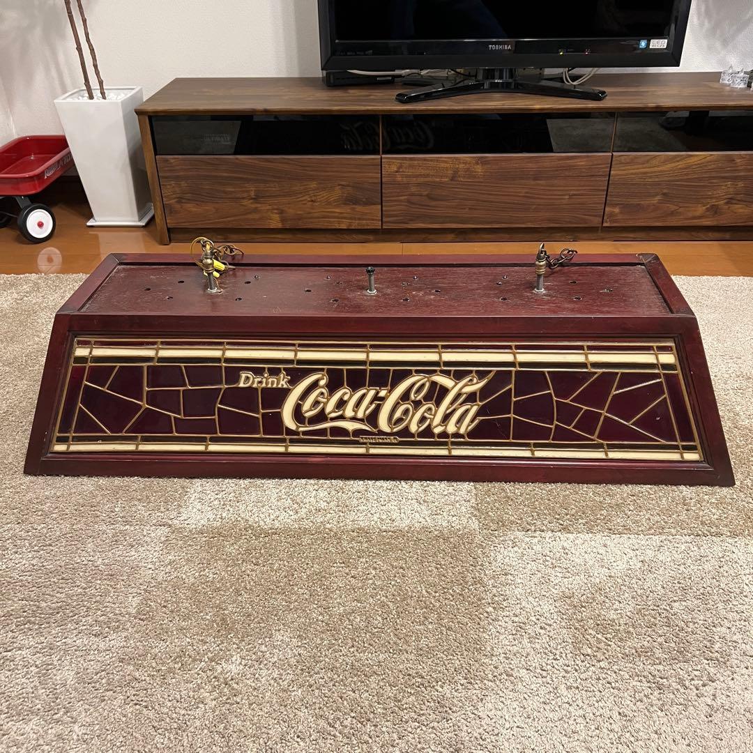 Coca-Cola コカコーラ プールバーライト ビンテージ 希少 ⭐️状態良好
