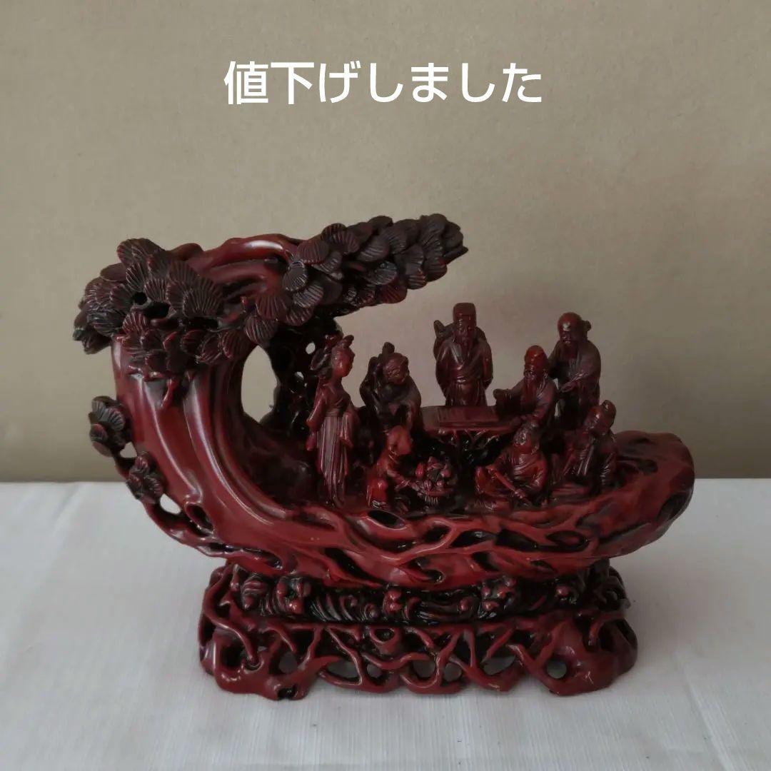 中国八仙 置物 - メルカリ