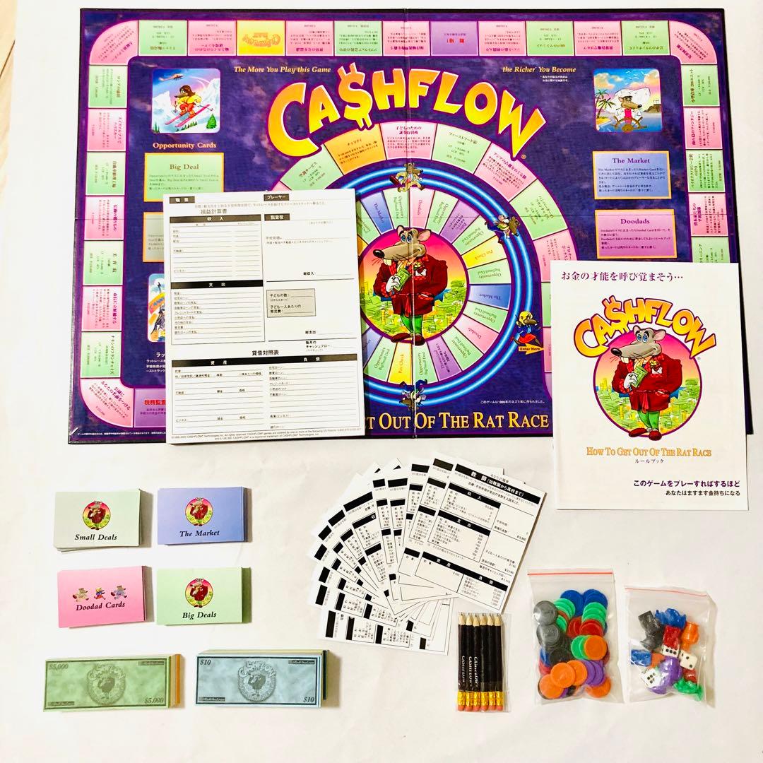 欠品無し】キャッシュフロー101日本語版 ボードゲーム