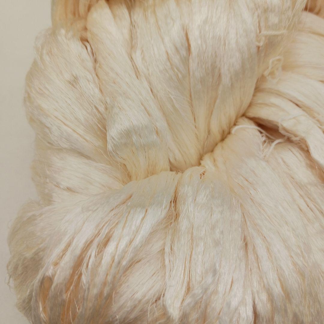 たぬき極細糸、黄色絹糸セット