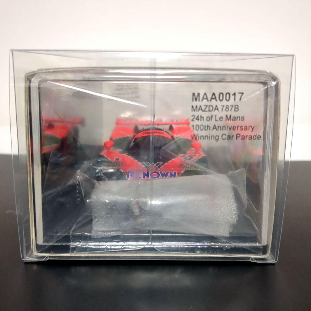 保護ケース付 300台限定 マツダ 787B ルマン 100周年 優勝車パレード