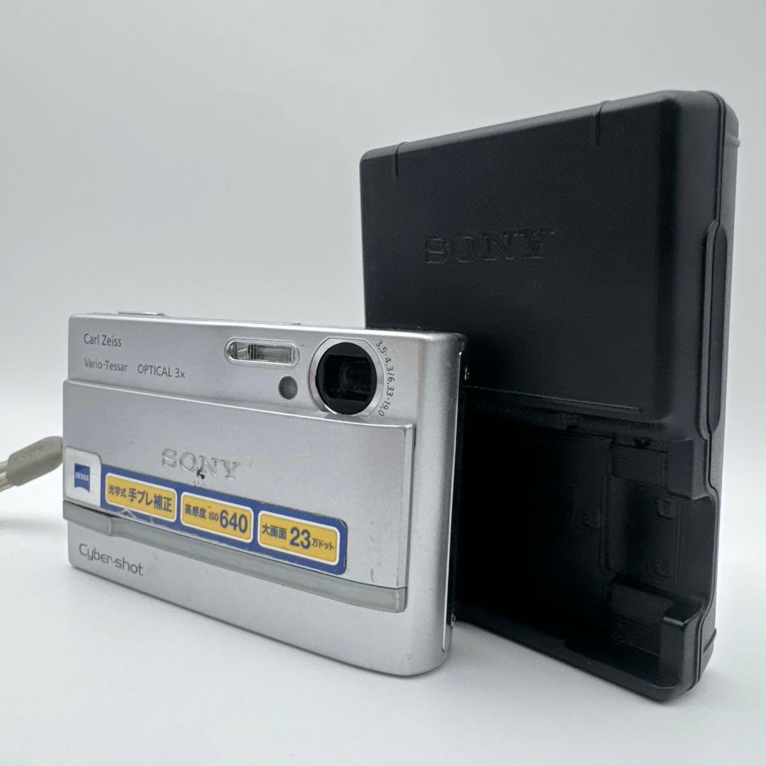 動作確認済】SONY ソニー Cyber-Shot DSC-T9 コンデジ - メルカリ