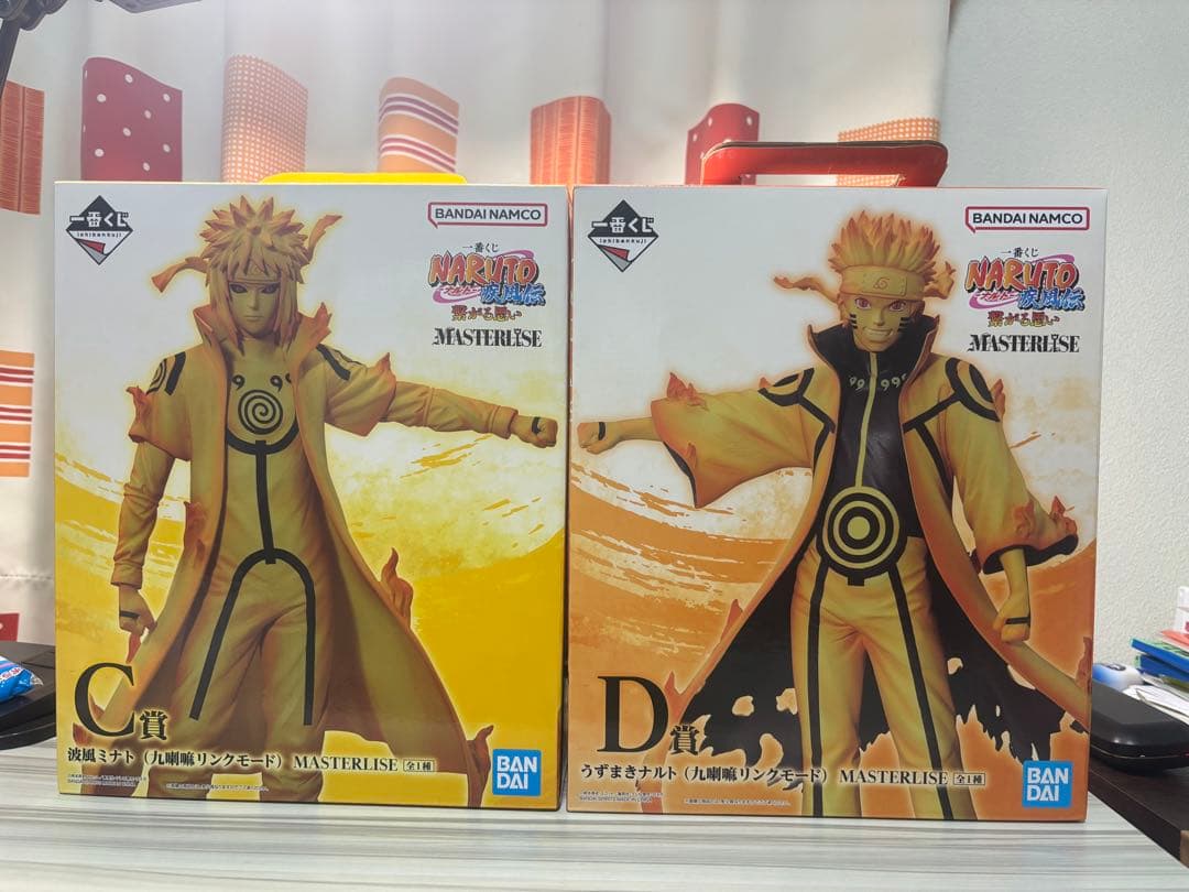 NARUTOナルト 一番くじ フィギュア ナルト ミナト セット