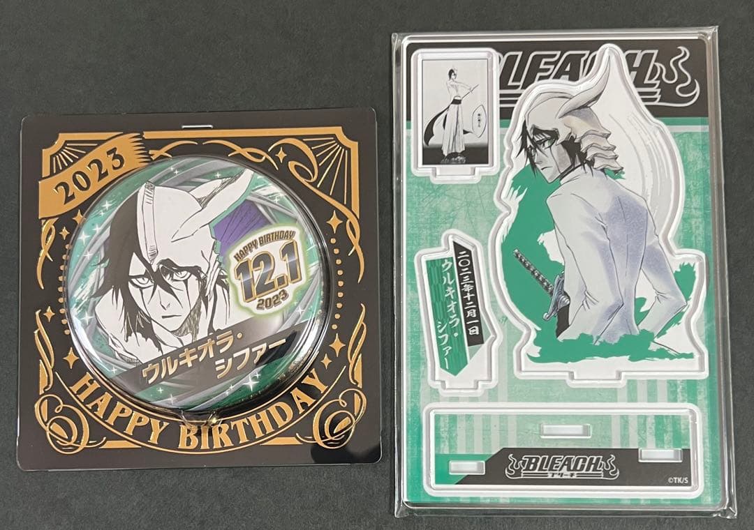 BLEACH TGC ウルキオラ 缶バッジ BLEACH ウルキオラ·シファー 缶バッジ