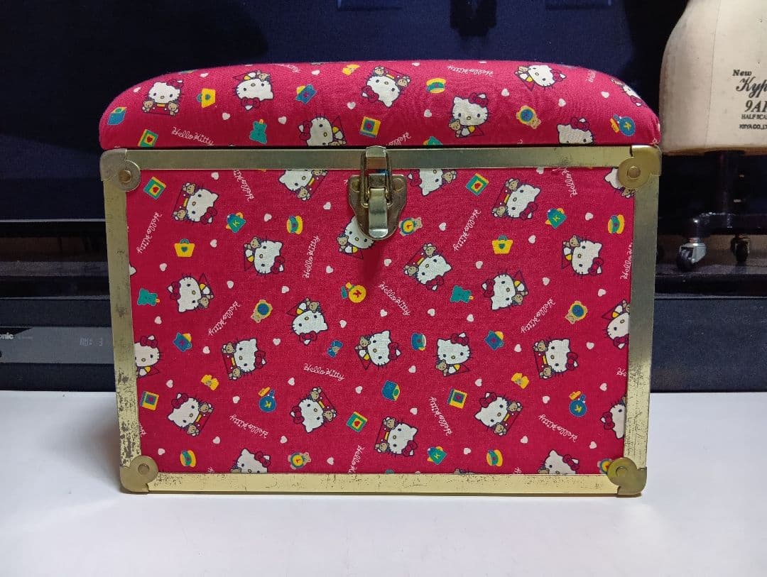 希少 1970's 初代 ハローキティ コレクション ボックス スツール