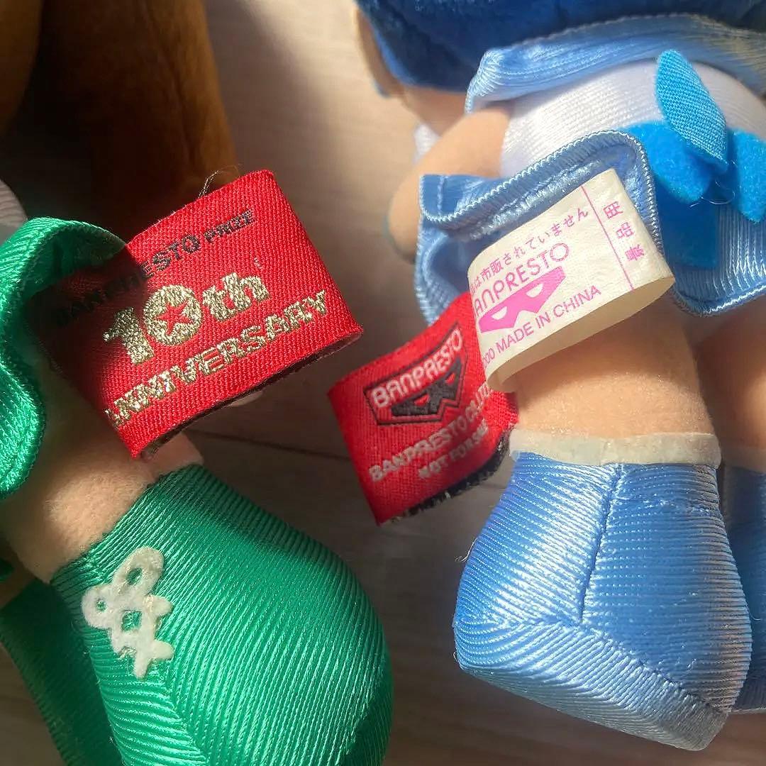 セーラームーン 10周年記念ぬいぐるみ 非売品　希少レア平成レトロ限定グッズ