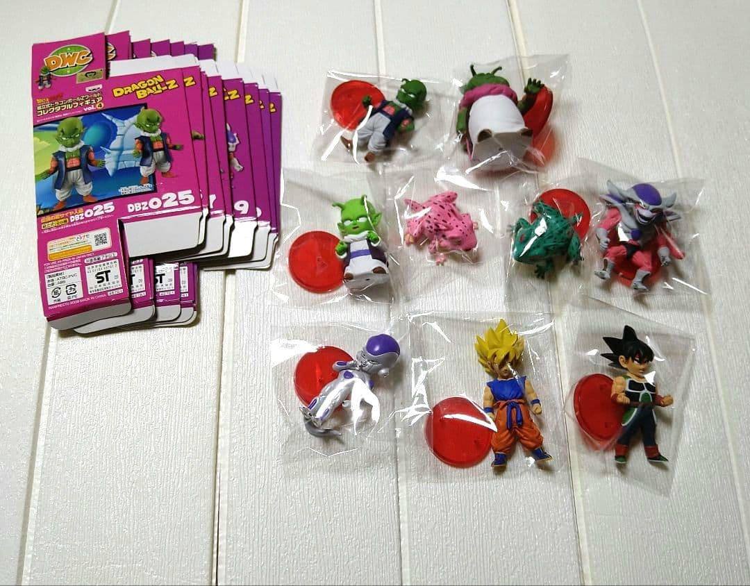 ☆ドラゴンボールZ 組立式 ワーコレvol.4 伝説の超サイヤ人編 全8種