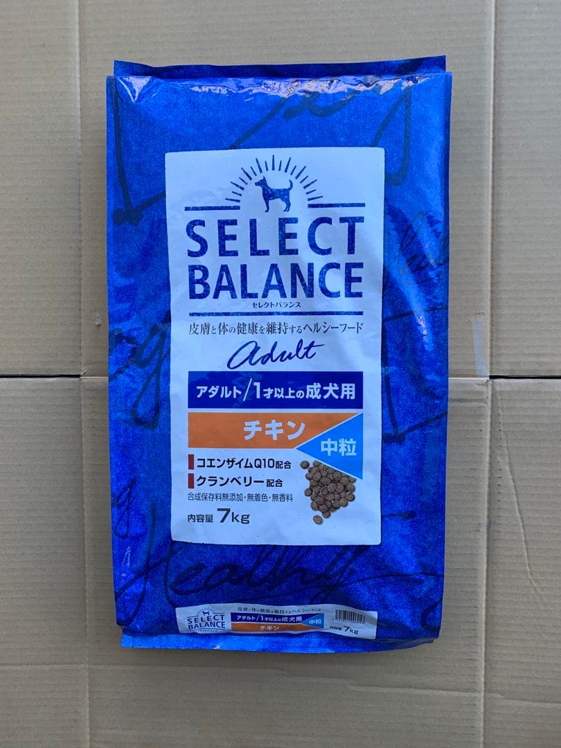 セレクトバランス アダルト 成犬用 チキン 中粒 7kg - メルカリ