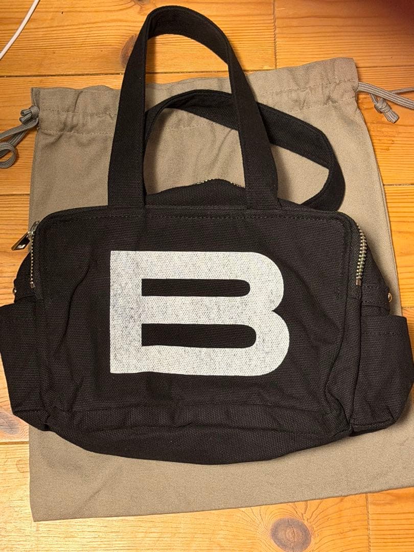 バッグ BEEDEN MINI B LOGO BAG