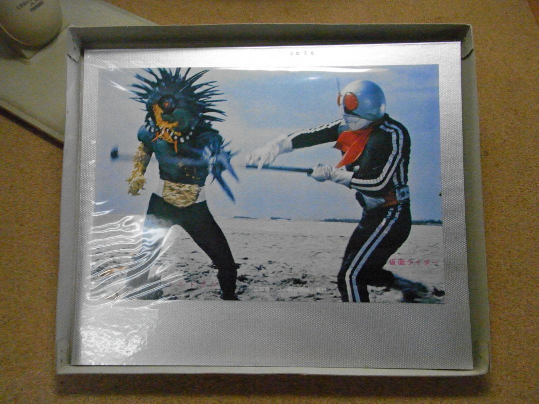 仮面ライダーブロマイド/箱付き/大判3枚/通常判38+2枚/当時物/通常版は袋入