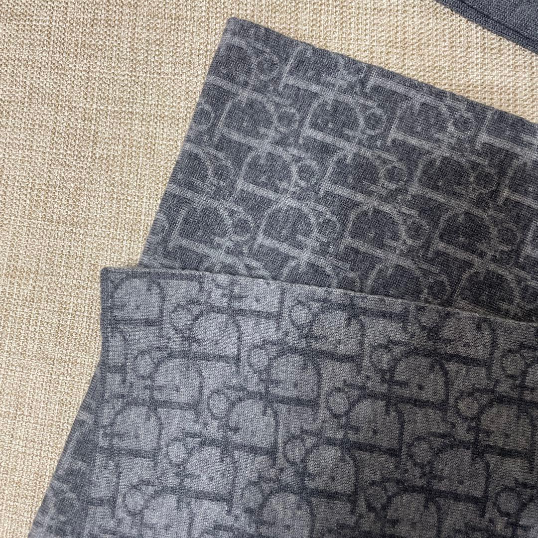 超貴重　Dior homme 同色マフラー・グローブセット　美品　タグ付き