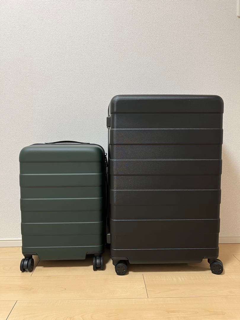 無印良品 ハードキャリー スーツケース 旧型 88L ブラック