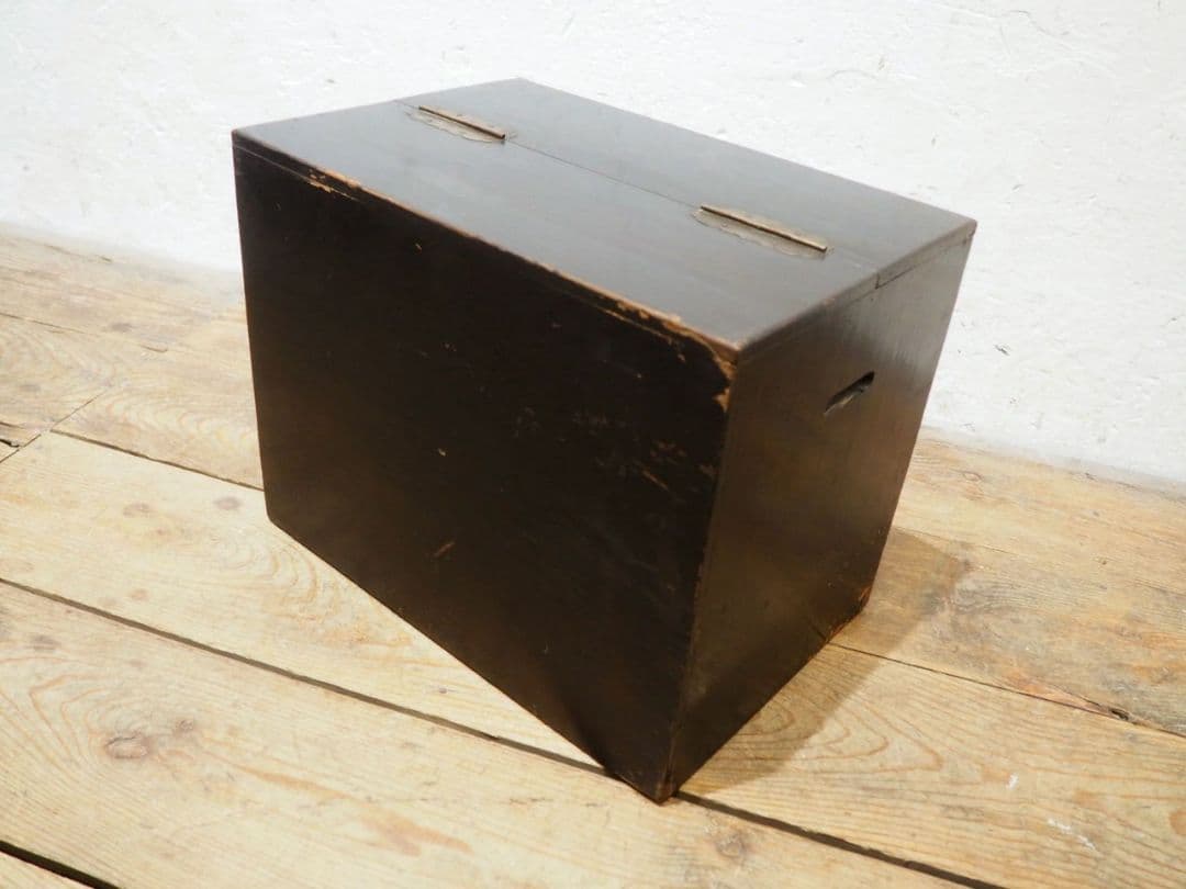 1274 シックな色合いの収納箱 小引き出し 裁縫箱 古家具 レトロ ケース