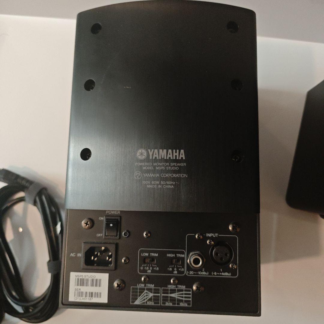 YAMAHA MSP5 STUDIO ペア スタジオモニタースピーカー おまけ付