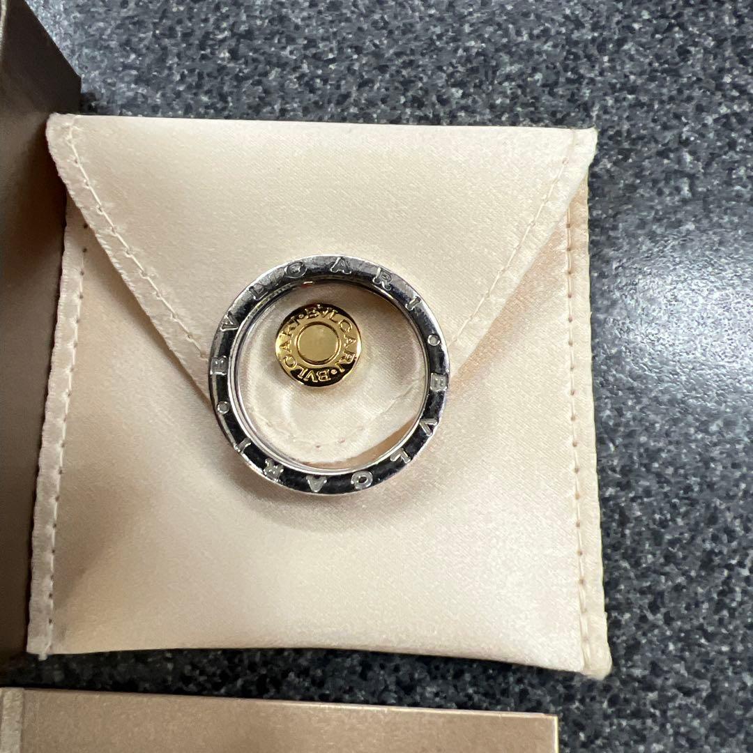 表参道ヒルズ購入　ブルガリシルバーリング　保証書、領収書付