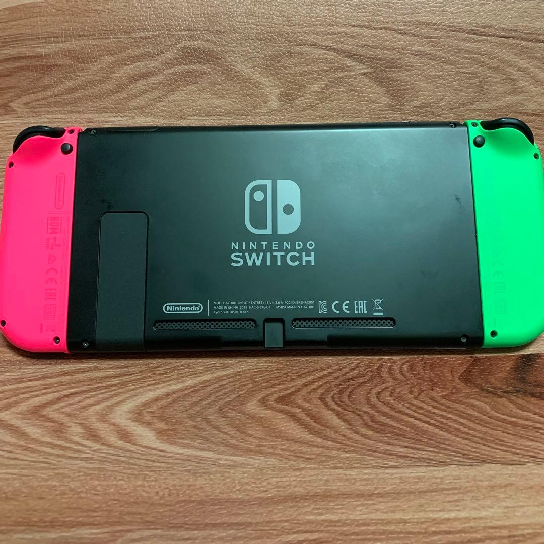 任天堂 Nintendo Switch 本体 スプラトゥーン2セット ソフト無し