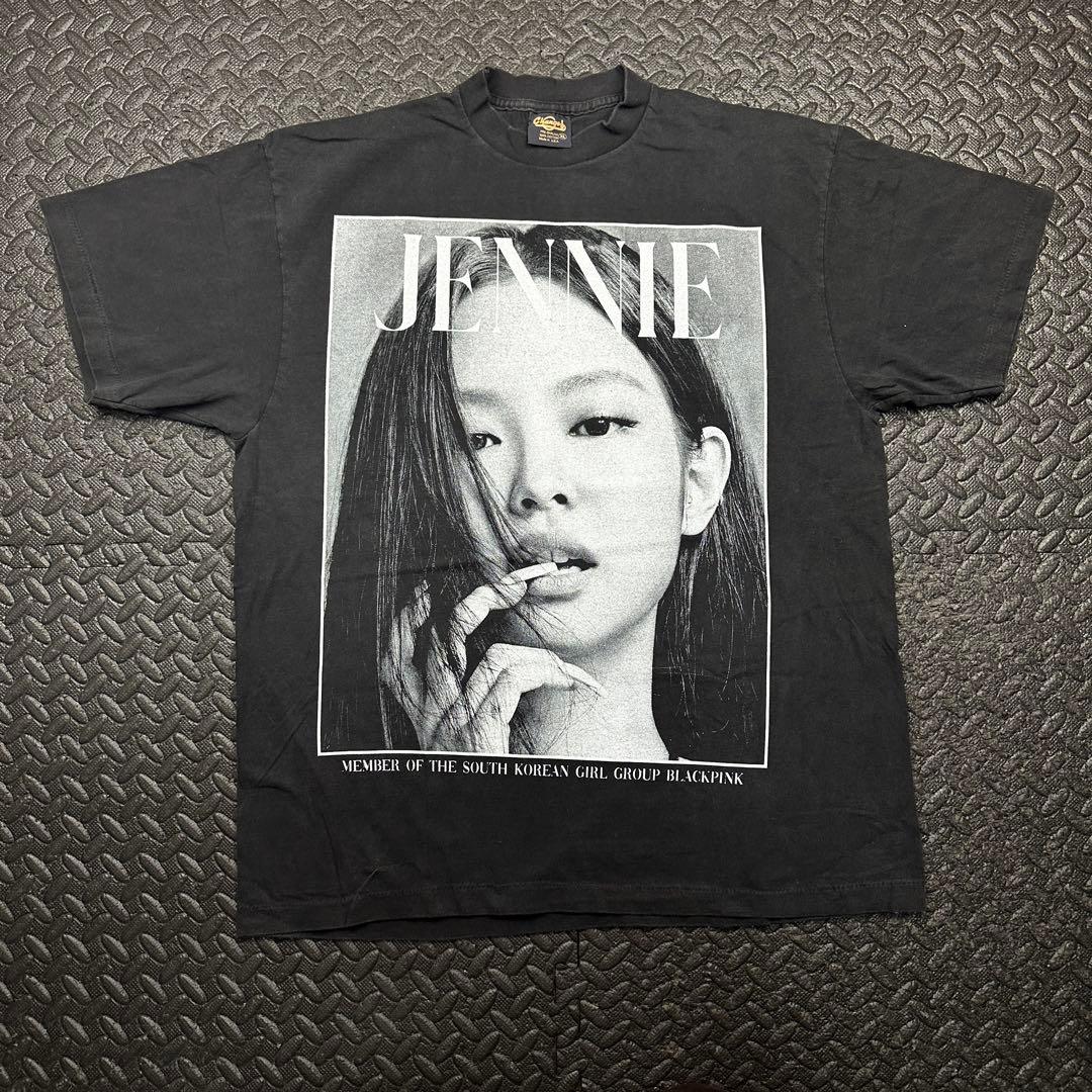 JENNIE BLACKPINK ジェニーブラックピンクTシャツ - メルカリ