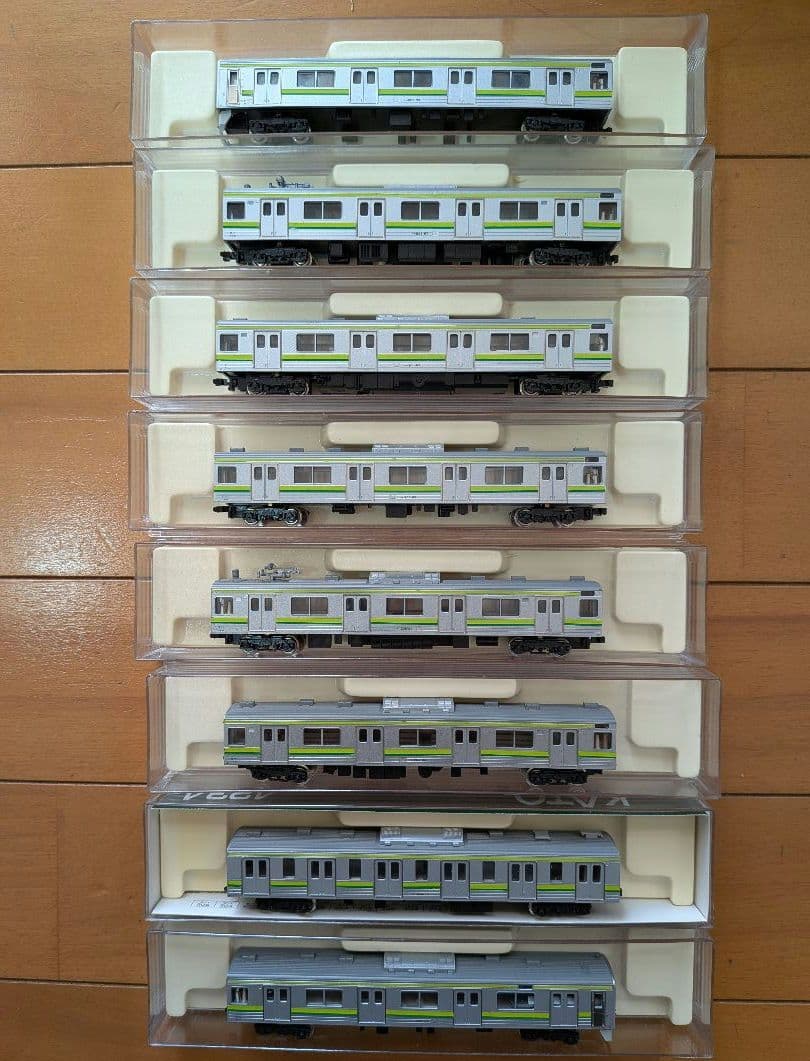 КATO 205系横浜線Н27編成 8両セット【ジャンク品】室内灯付