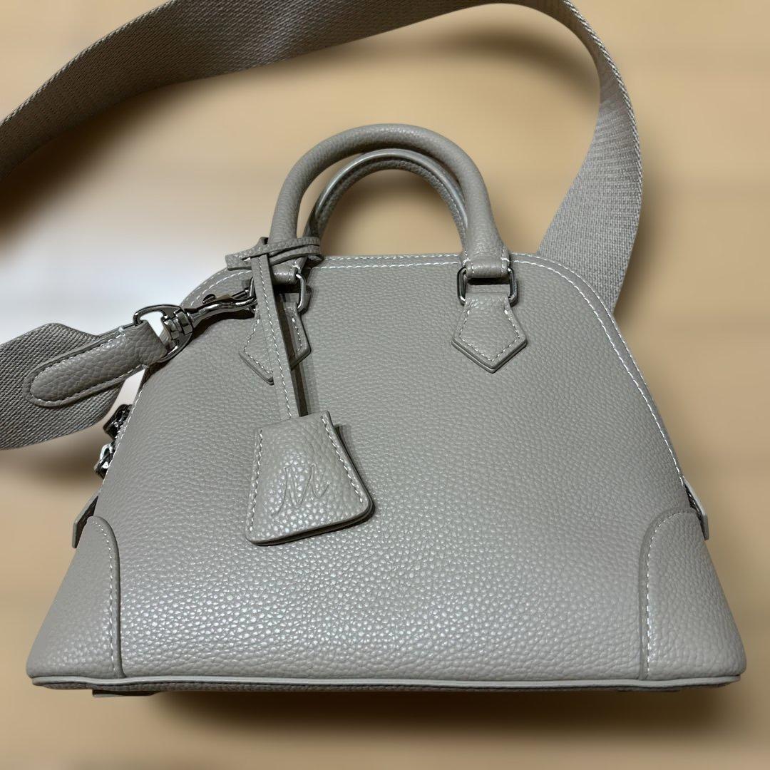 Mila Owen♡ワイドショルダーボストンバッグ　ベージュ