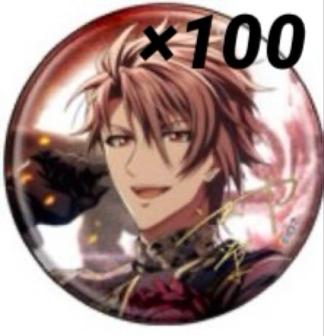 御堂虎於 缶バッジ ブラホワ 100点 アイナナ ŹOOĻ アイドリッシュ