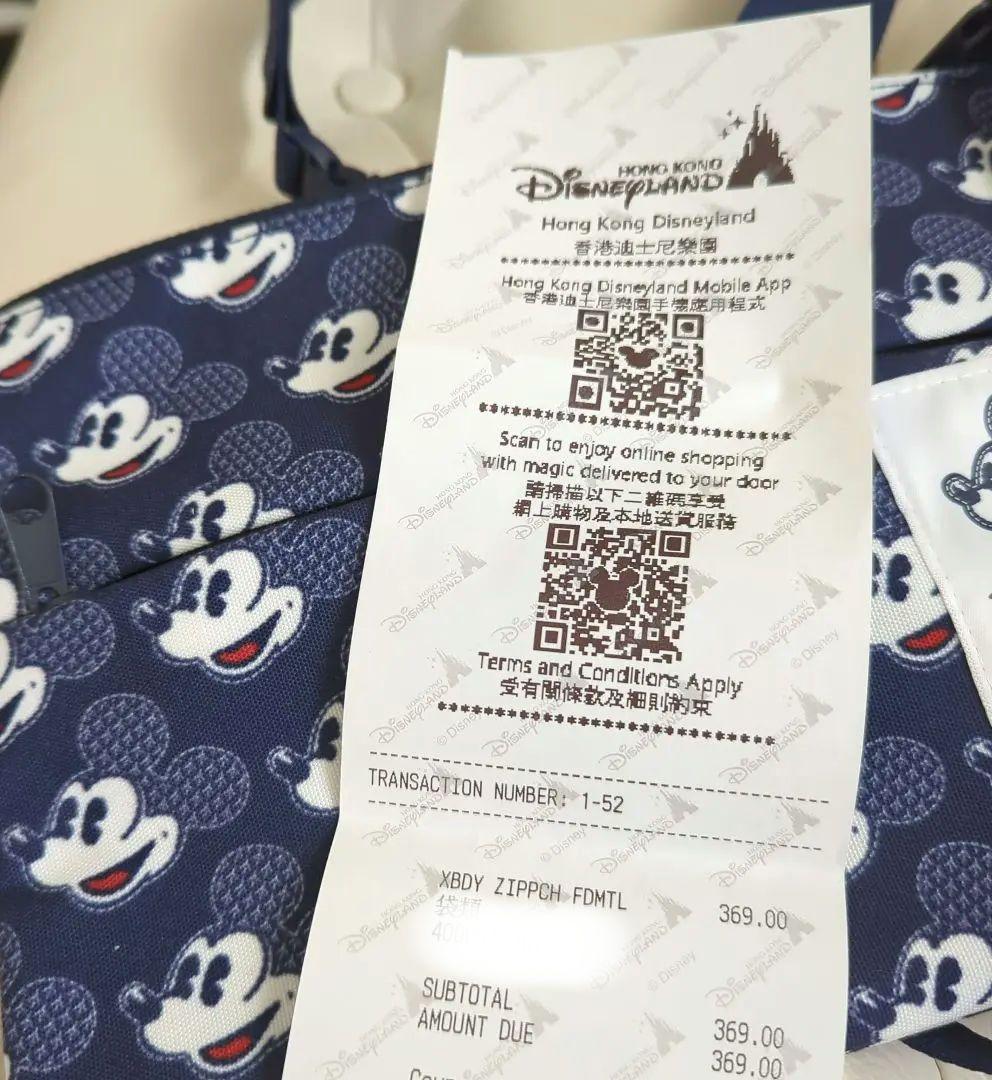 超レア!!】香港ディズニーランド サコッシュ タグ付き未使用品 Disney