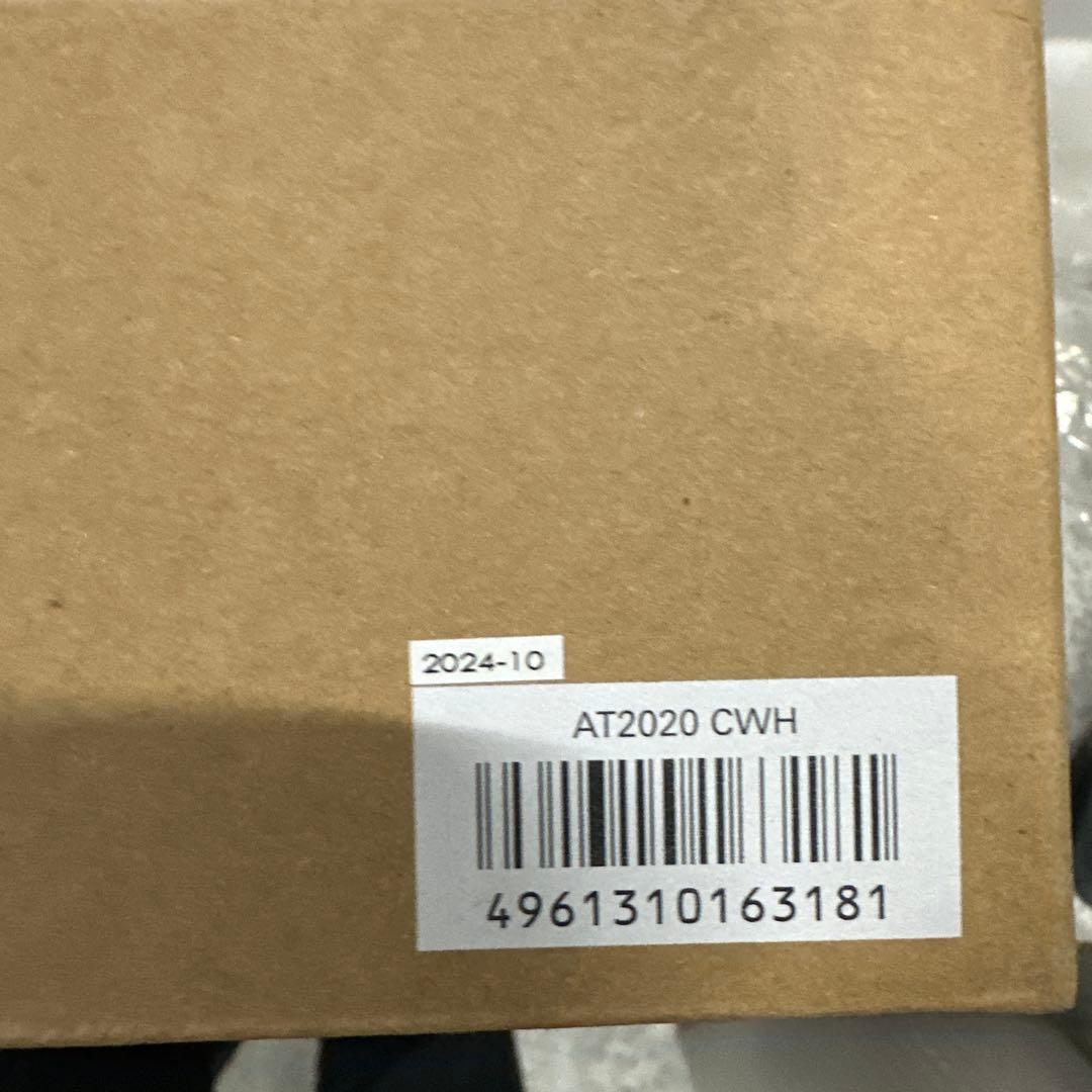 オーディオテクニカ AT2020 CWH コンデンサーマイク