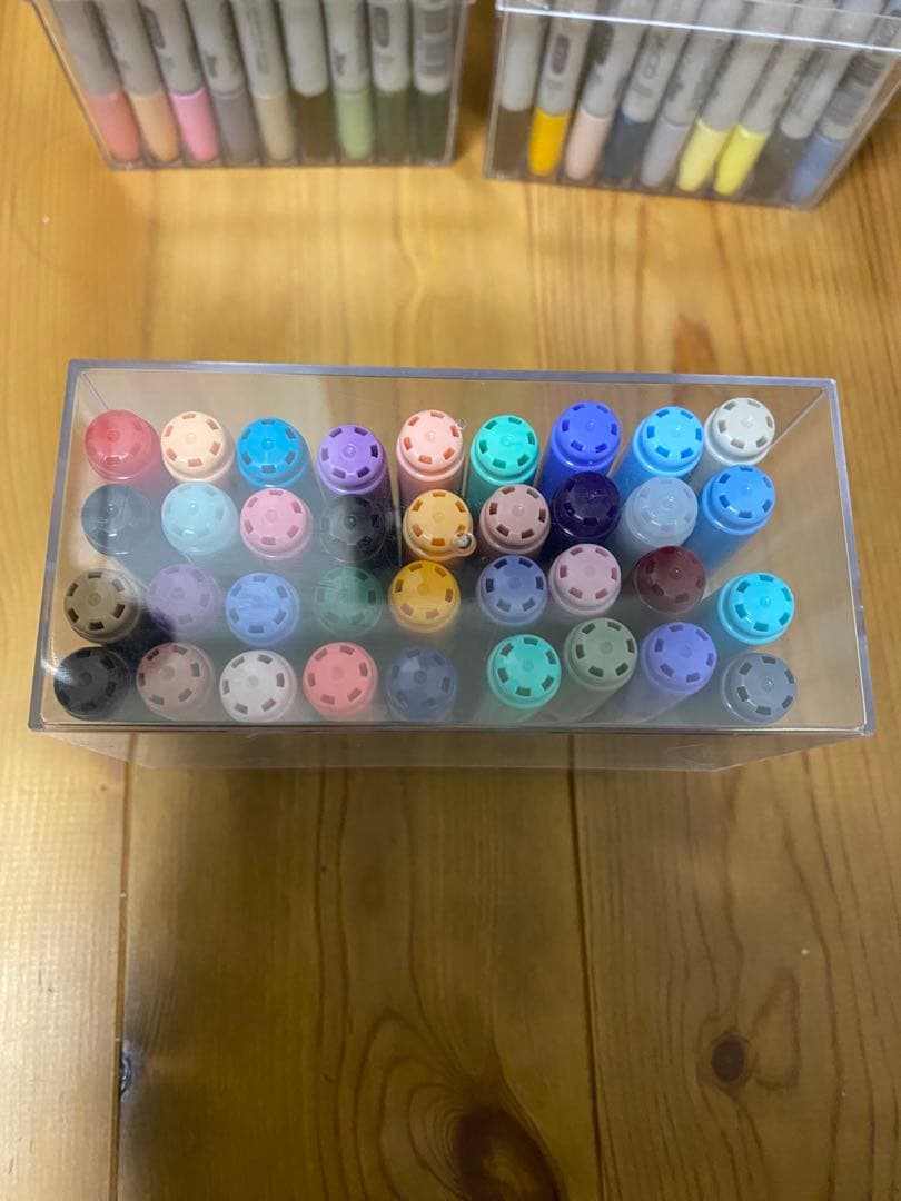 美品】コピック チャオ108色 セットA B C