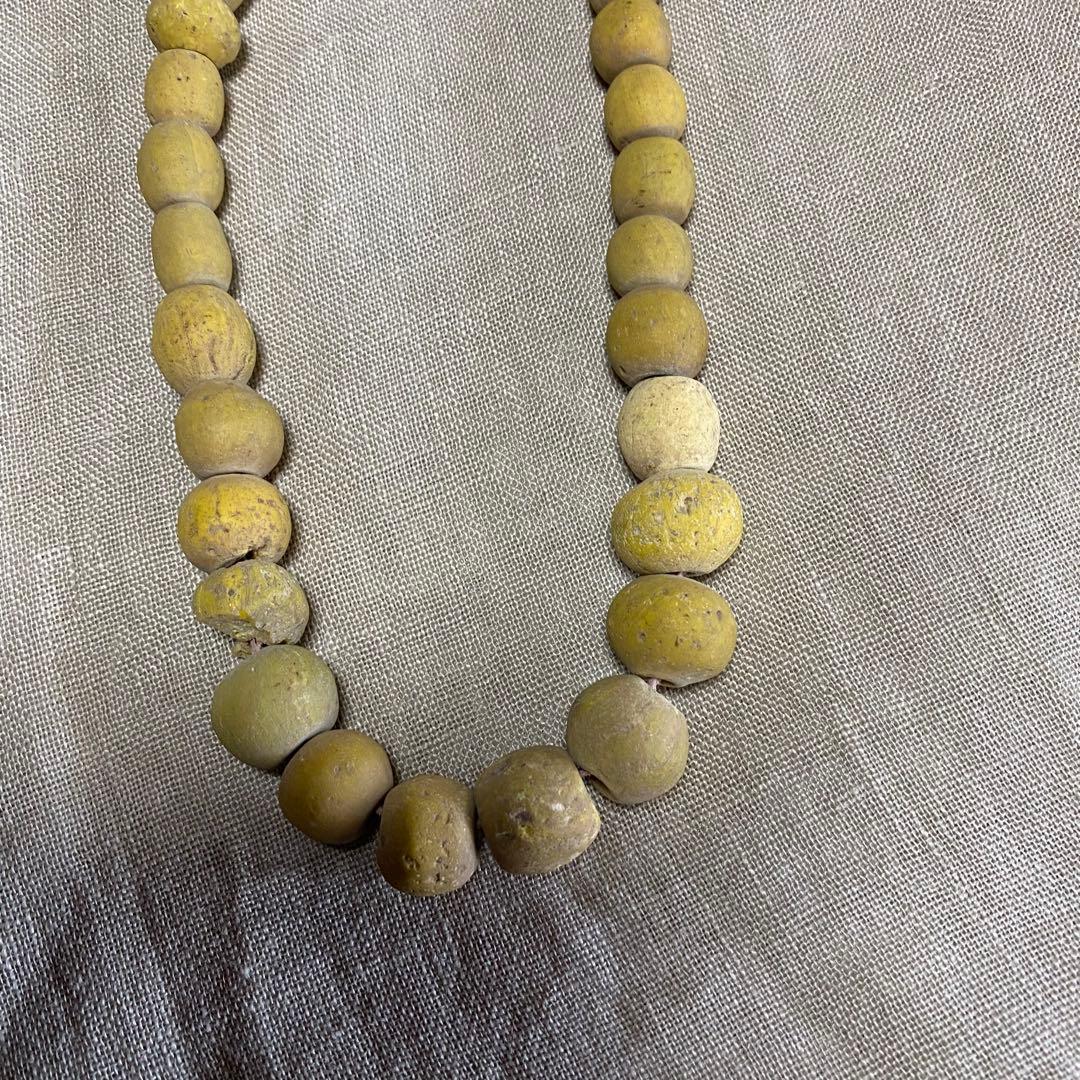 ジャワ島アンティークトンボ玉ネックレス