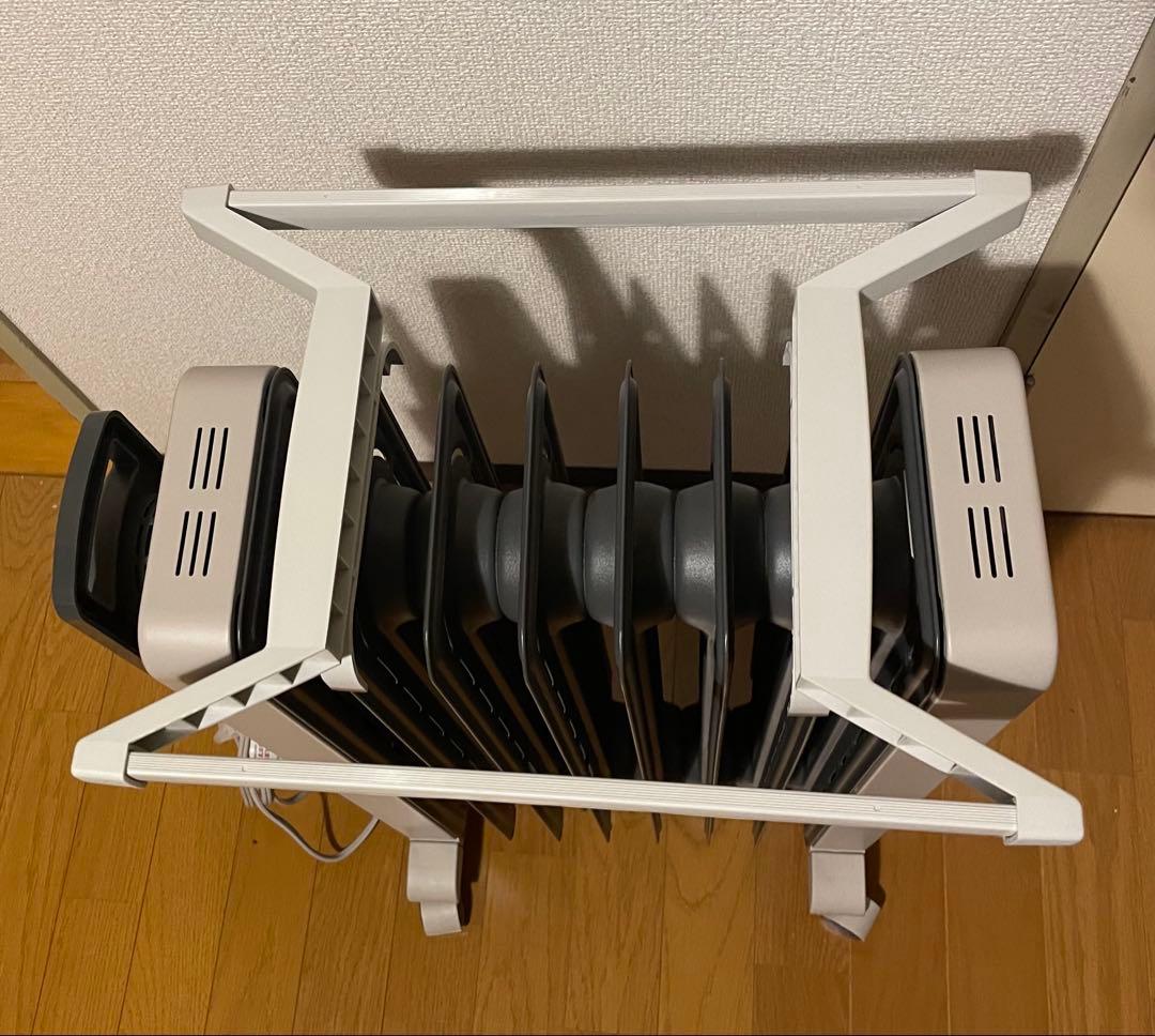デロンギ オイルヒーター RHJ21F0812 + 洗濯干し器具付き！