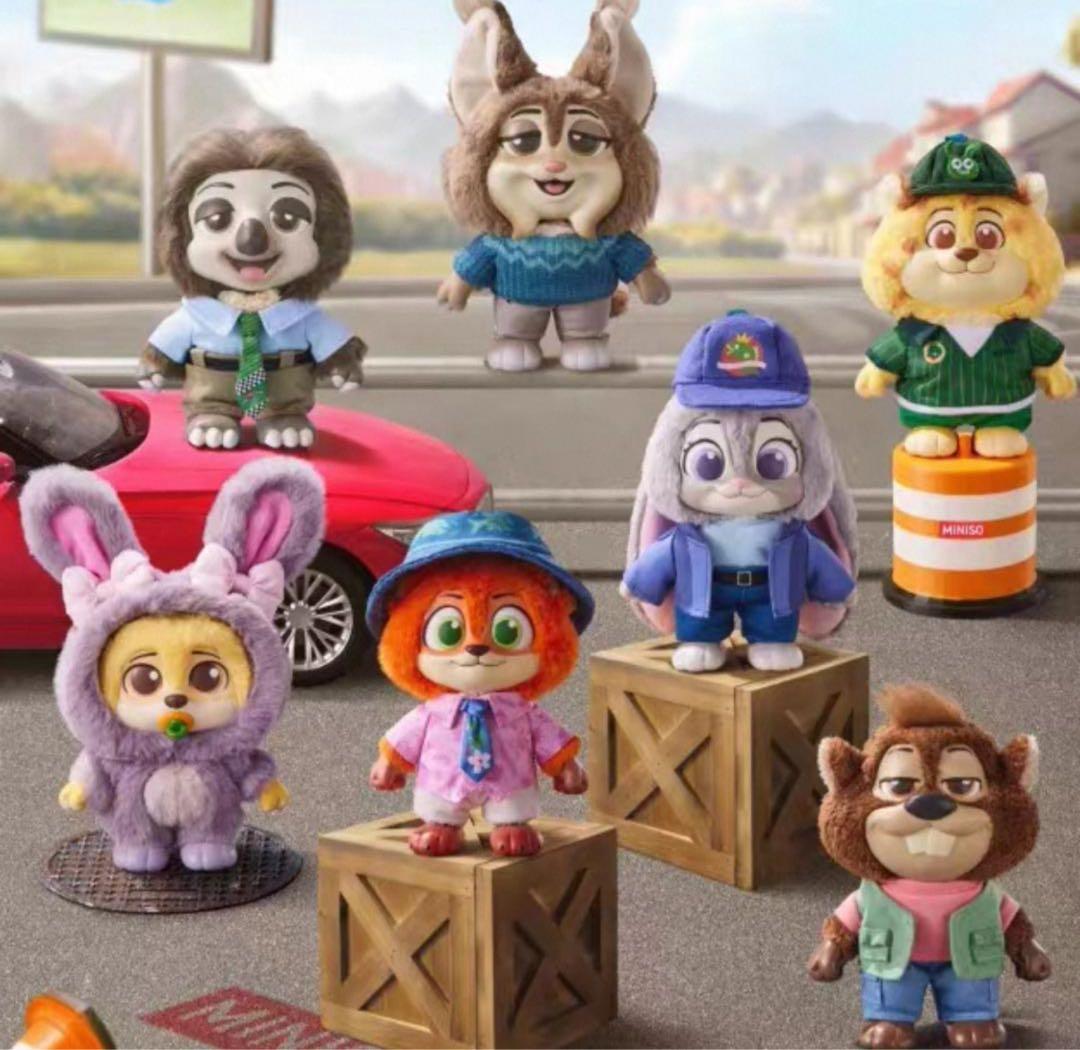 【しほこ】ディズニー ズートピア2　ジュディ➕ニック