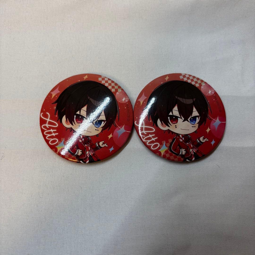 あっとくん 缶バッジ - メルカリ