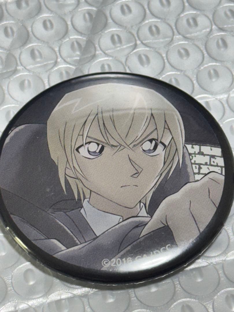 匿名配送)名探偵コナン☆純黒の悪夢☆缶バッジ☆安室透