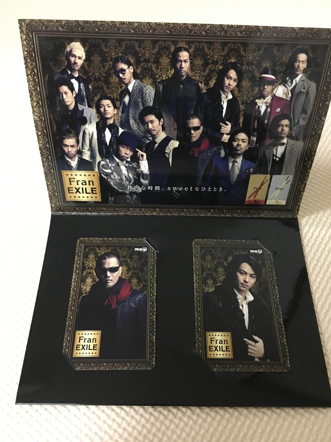 非売品・新品】EXILE(2009) 全メンバー 音楽ギフトカード 一式