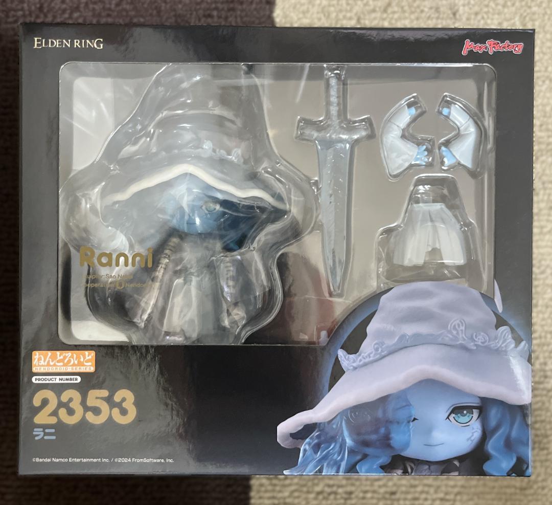 新品未開封：ねんどろいど ELDEN RING ラニ 塗装済み可動フィギュア