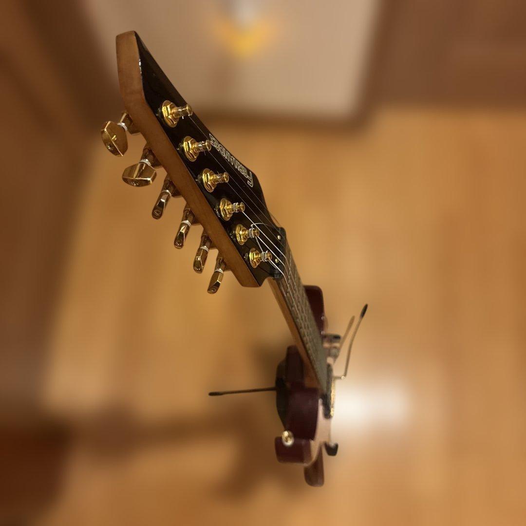 初心者です様専用】金ロゴ FERNANDES トレモロアーム付・新品弦張替済