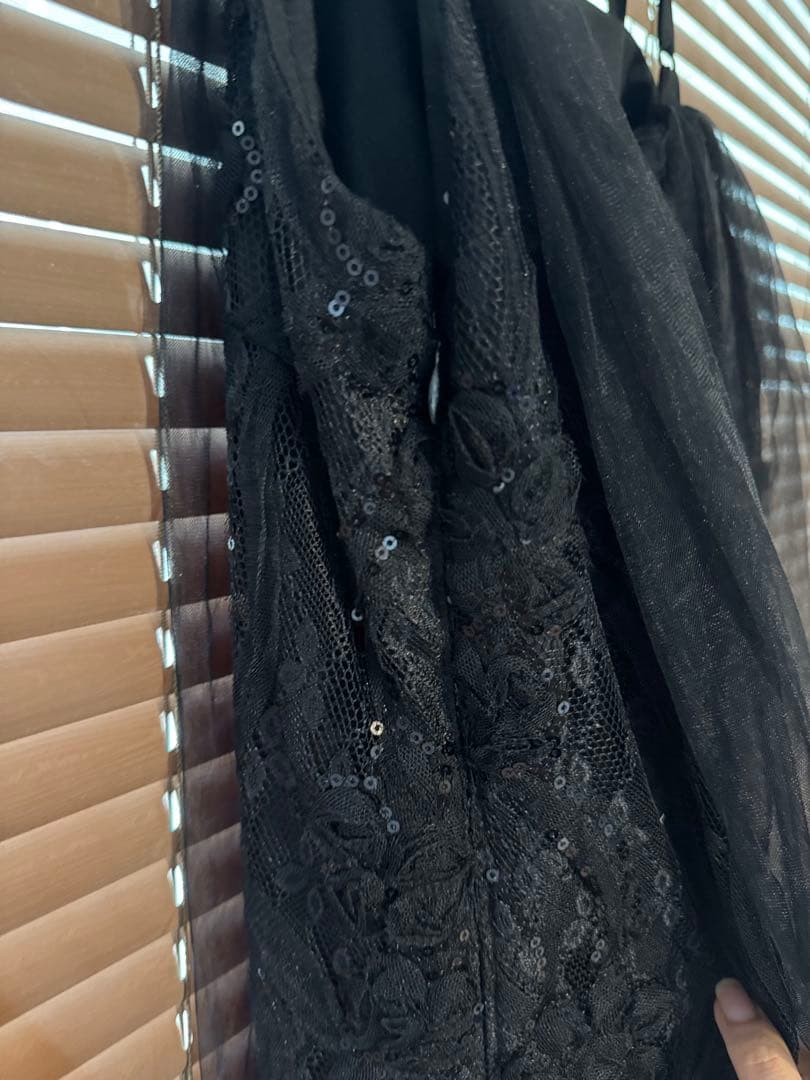 リボン×スパンコールドレス Dorry Doll ドリードール タグ付き