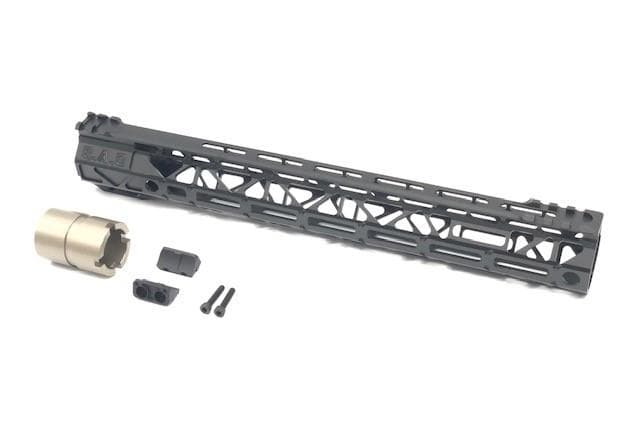 BATTLE ARMS タイプ RIGIDRAIL 13.7inch BK