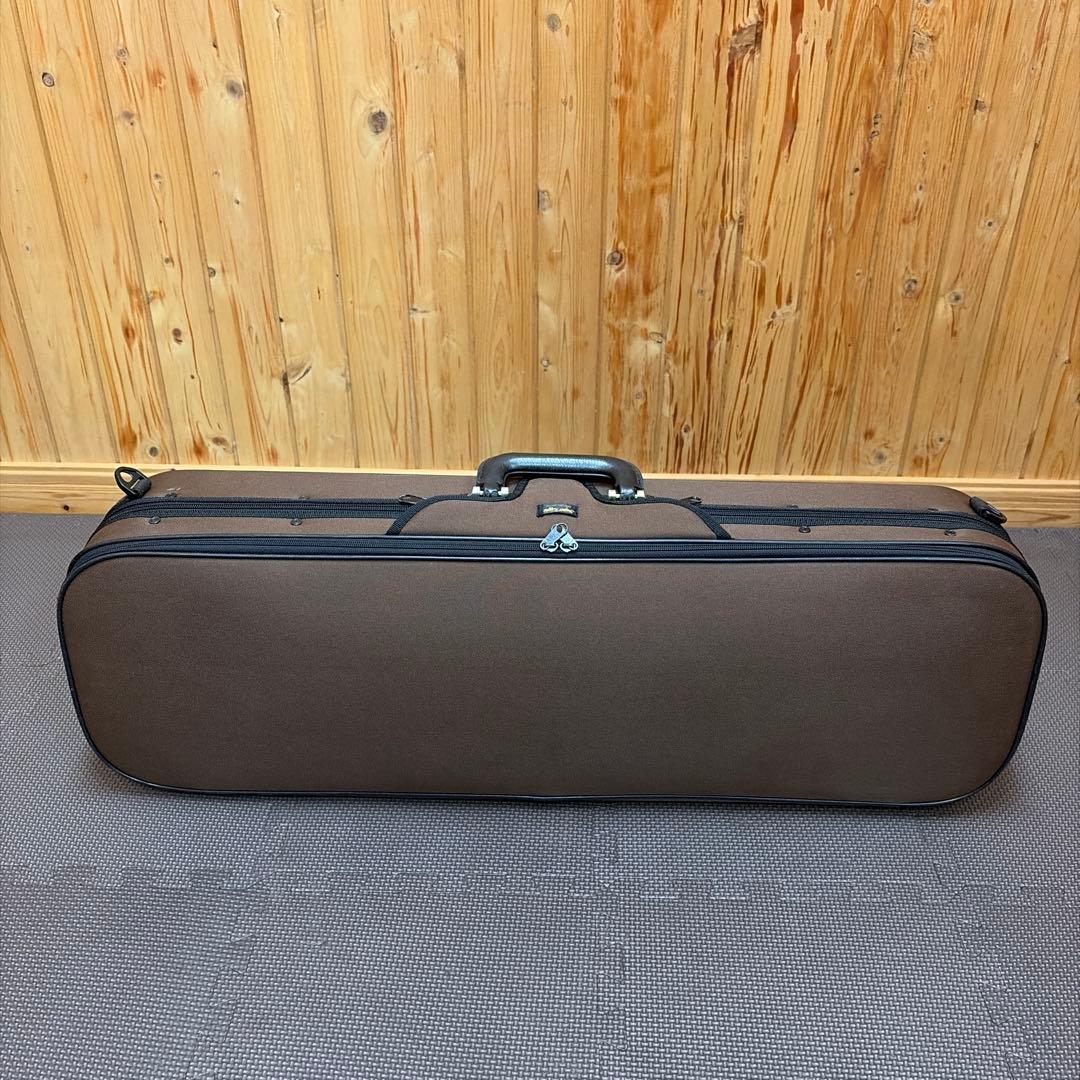Super Light バイオリン ケース 4/4サイズ ブラウン 軽量