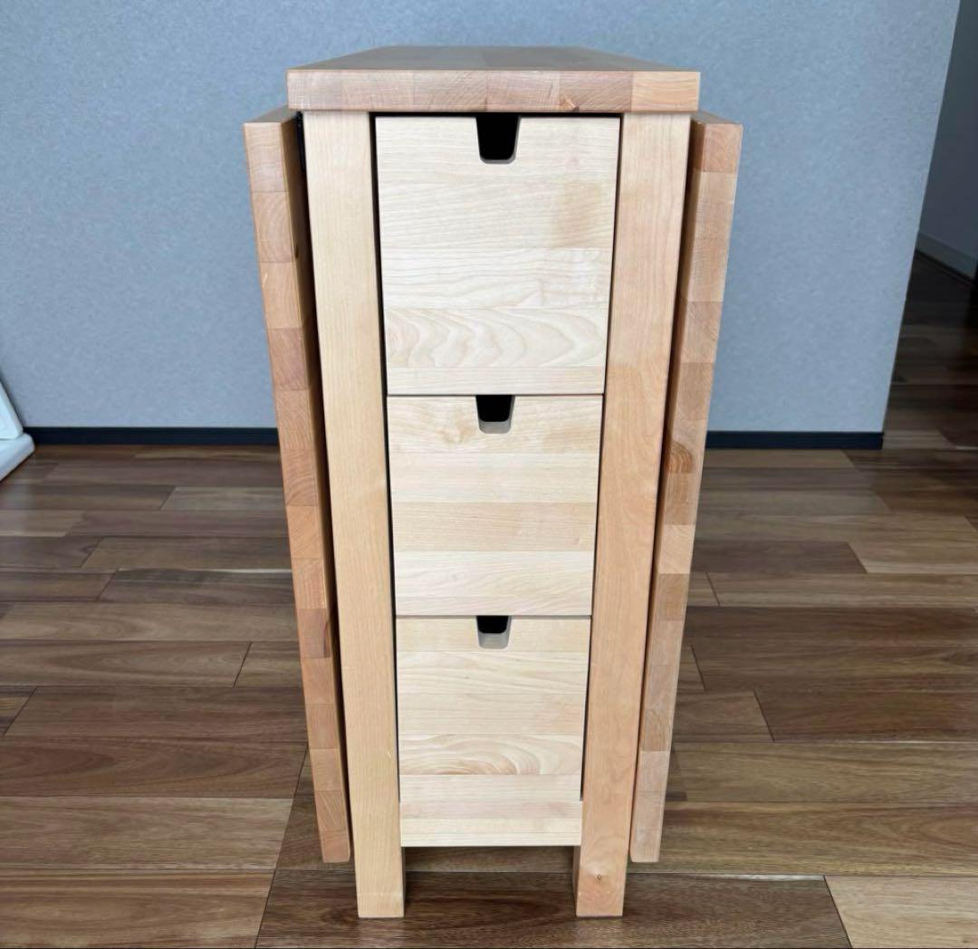 【専用】イケア(IKEA) ノールデン(NORDEN) ゲートレッグテーブル