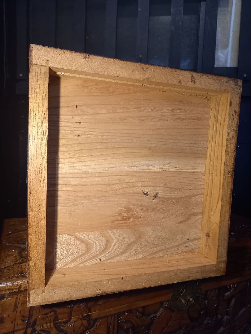 和物 高級 木組細工 欅 良杢目 無垢材 一枚板 重厚