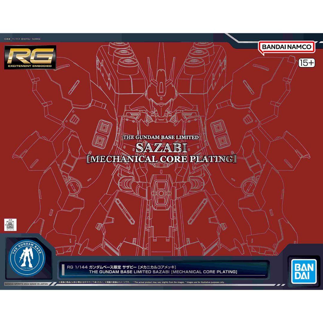 RG 1/144 ガンダムベース限定 サザビー [メカニカルコアメッキ]　未組立