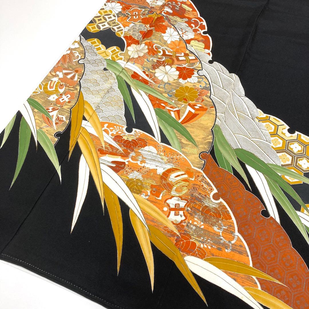 TAMA屋】全て正絹 全て黒留袖 作家物落款 まとめ売り5点TM2595 - メルカリ