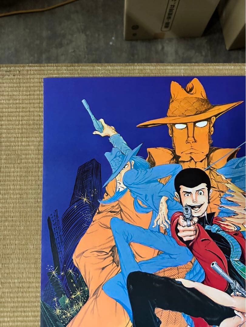 【13】ルパン三世　ルパンVSクローン　映画　ポスター　モンキー・パンチ